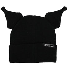 Load image into Gallery viewer, Kuromi 3D Plush Ears Cosplay Beanie
