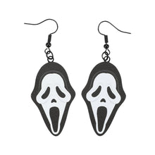 Load image into Gallery viewer, Ghost Face 3 Pack Earring Set