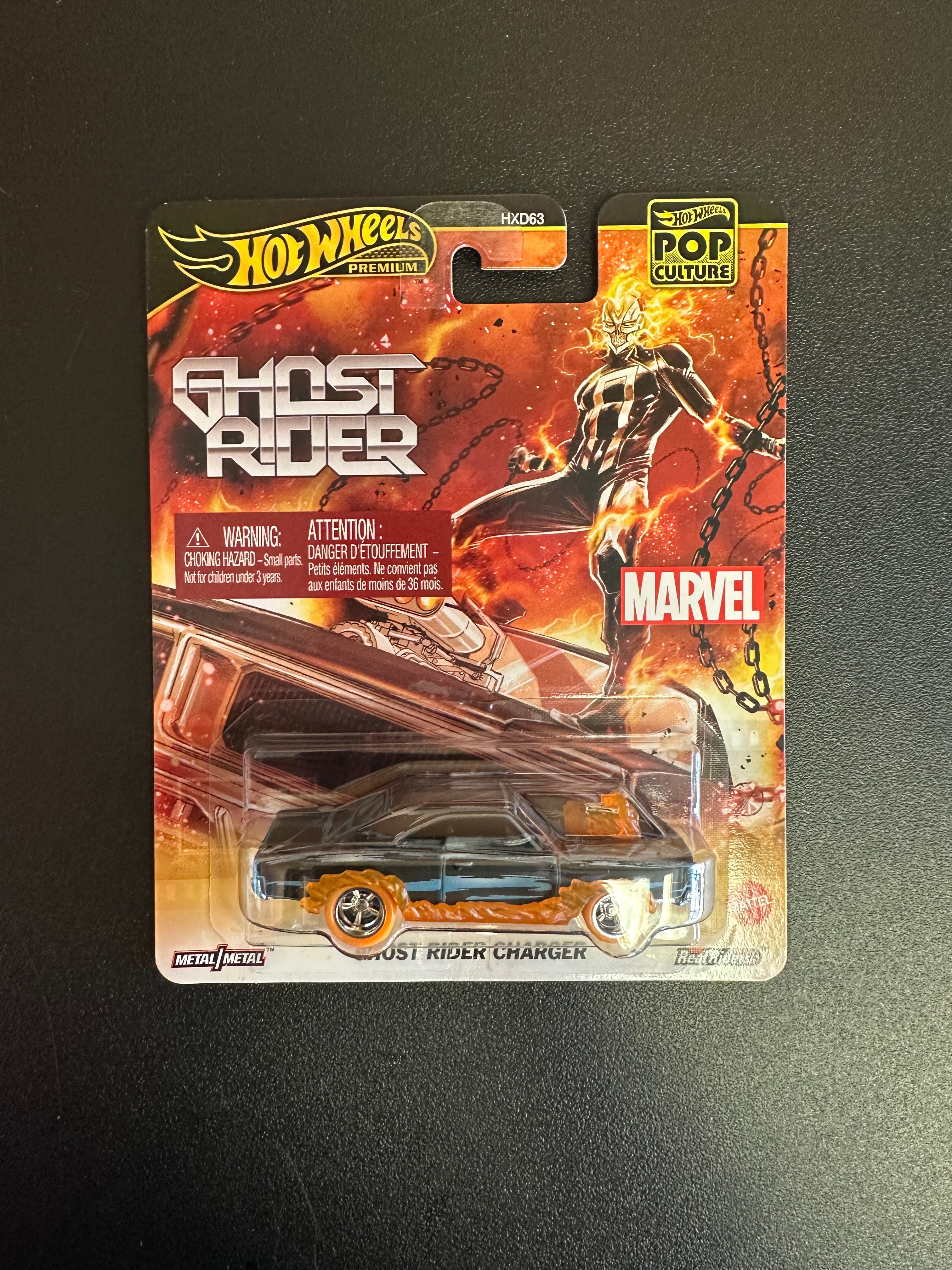 Hot Wheels Premium Pop Culture Ghost Rider Charger – Hitchhiker Toys
