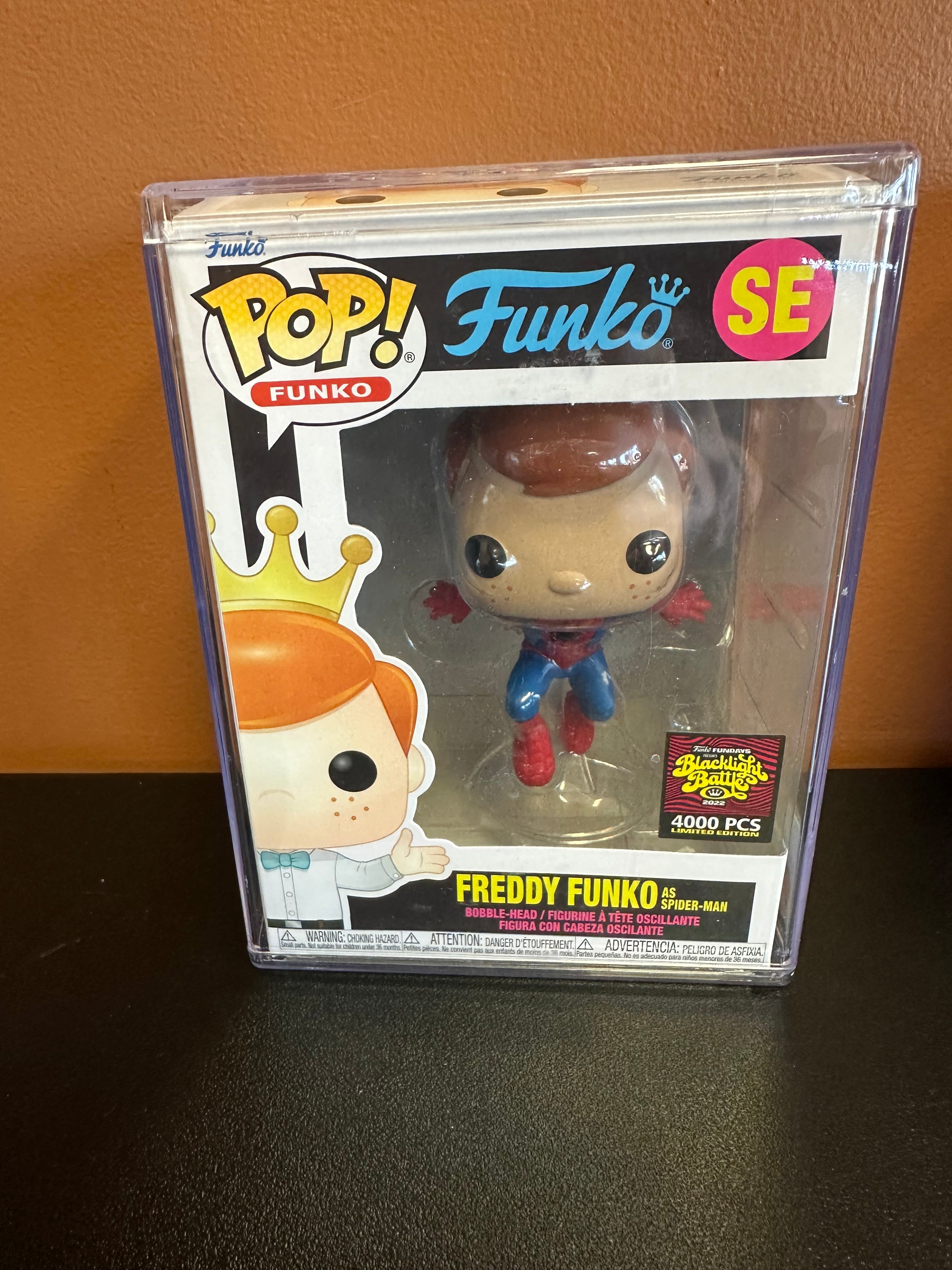 Funko Pop purchases - Freddy Funko as Spider-Man