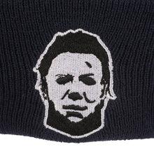 Load image into Gallery viewer, John Carpenter’s Halloween Michael Myers Navy Cuff Beanie