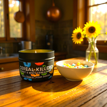 Load image into Gallery viewer, Cereal Killerz Candle | Cereal Milk Scented | Halloween