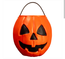 Load image into Gallery viewer, Don Post Studios Trick or Treat Pumpkin Candy Pail