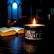 Load image into Gallery viewer, The Craft Candle | Leather, Smoke & Whiskey Scented