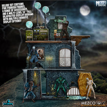 Load image into Gallery viewer, Mezco’s Monsters Tower Fear 5 Points Action Figures Playset