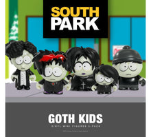 Load image into Gallery viewer, KIDROBOT South Park Goth Kids Vinyl Mini Figures 5-Pack