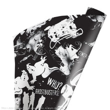 Load image into Gallery viewer, GHOSTBUSTERS BLACK & WHITE WRAPPING PAPER (1) ROLL