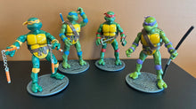 Load image into Gallery viewer, Teenage Mutant Ninja Turtles Classic Set of 4 Figures Preowned