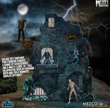 Load image into Gallery viewer, Mezco’s Monsters Tower Fear 5 Points Action Figures Playset