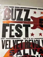 Load image into Gallery viewer, Buzz Fest 5 Nashville October 16 2004 Hatch Show Print Poster Damaged