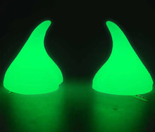 Load image into Gallery viewer, Kreepsville Horror Hair Horns Glow in the Dark