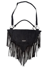 Load image into Gallery viewer, KREEPSVILLE BAT WING FRINGE SHOULDER BAG
