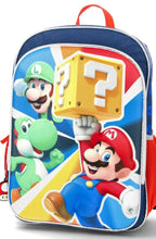 Load image into Gallery viewer, Accessory Innovations 17" Super Mario Backpack