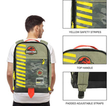 Load image into Gallery viewer, Bioworld Jurassic Park Camo Backpack