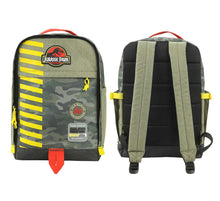 Load image into Gallery viewer, Bioworld Jurassic Park Camo Backpack