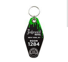 Load image into Gallery viewer, Ghostbusters Sedgewick Hotel Keychain
