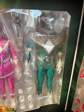 Load image into Gallery viewer, THREEZERO Power Rangers 6 Figure Set with 4 Autographs