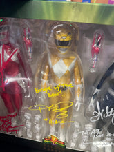 Load image into Gallery viewer, THREEZERO Power Rangers 6 Figure Set with 4 Autographs