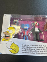 Load image into Gallery viewer, JAKKS The Simpsons Krusty The Clown Show Multipack 2.5” Scale Action Figure Multipack