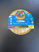 Load image into Gallery viewer, Rainbow Neon Bun Surprise Mystery Dumpling (1) Squishy Toy in Plastic Case