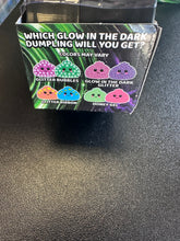Load image into Gallery viewer, Fun Doh Glow In Dark Mystery (1) Dumpling Squishy Black Basket