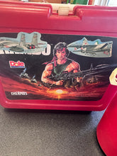Load image into Gallery viewer, THERMOS Rambo Plastic Lunchbox with Stickers Attached and Thermos