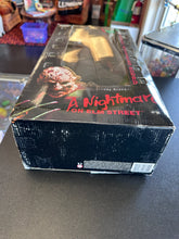 Load image into Gallery viewer, McFarlane Movie Maniacs A Nightmare On Elm Street 18” Sound Freddy Krueger Figure OPEN BOX