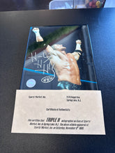 Load image into Gallery viewer, Racing Reflections Triple H Framed 8x10 Autograph with COA DAMAGED PIC