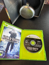 Load image into Gallery viewer, XBOX 360 Call of Duty World at War Flask & Game in Tin PREOWNED READ DETAILS