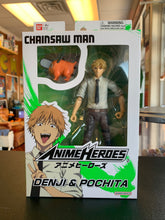 Load image into Gallery viewer, BANDAI Anime Heroes Chainsaw Man Denji & Pochita