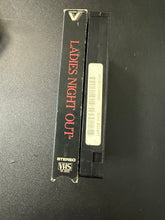 Load image into Gallery viewer, LADIES NIGHT OUT BLOCKBUSTER RENTAL PREOWNED VHS 1983