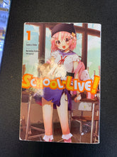 Load image into Gallery viewer, School-Live! Manga Set Books 1-3 PREOWNED