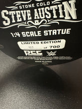 Load image into Gallery viewer, PCS STONE COLD STEVE AUSTIN STATUE PREOWNED DAMAGED READ