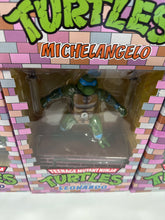 Load image into Gallery viewer, Hasbro PCS Teenage Mutant Ninja Turtles Set of 8 Collectible Statues READ