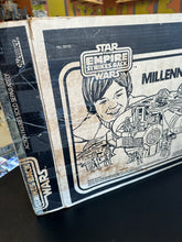 Load image into Gallery viewer, Kenner 1981 Star Wars Millennium Falcon Incomplete with Box See Details