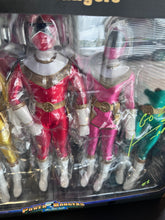 Load image into Gallery viewer, THREEZERO Power Rangers Zeo 5 Figure Set Autographed Johnny Yon Bosch