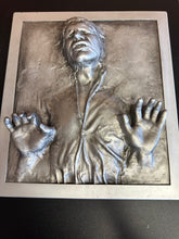 Load image into Gallery viewer, Regal Robot Scaled Han Solo™ in Carbonite Plaque Wall Decor Preowned