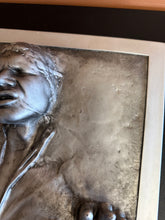 Load image into Gallery viewer, Regal Robot Scaled Han Solo™ in Carbonite Plaque Wall Decor Preowned