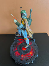 Load image into Gallery viewer, Disney Store Star Wars Light Up Boba Fett Statue Works Broken Preowned