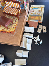 Load image into Gallery viewer, Knickerbocker 1982 The World of Annie Mansion Preowned House with Dolls READ DETAILS