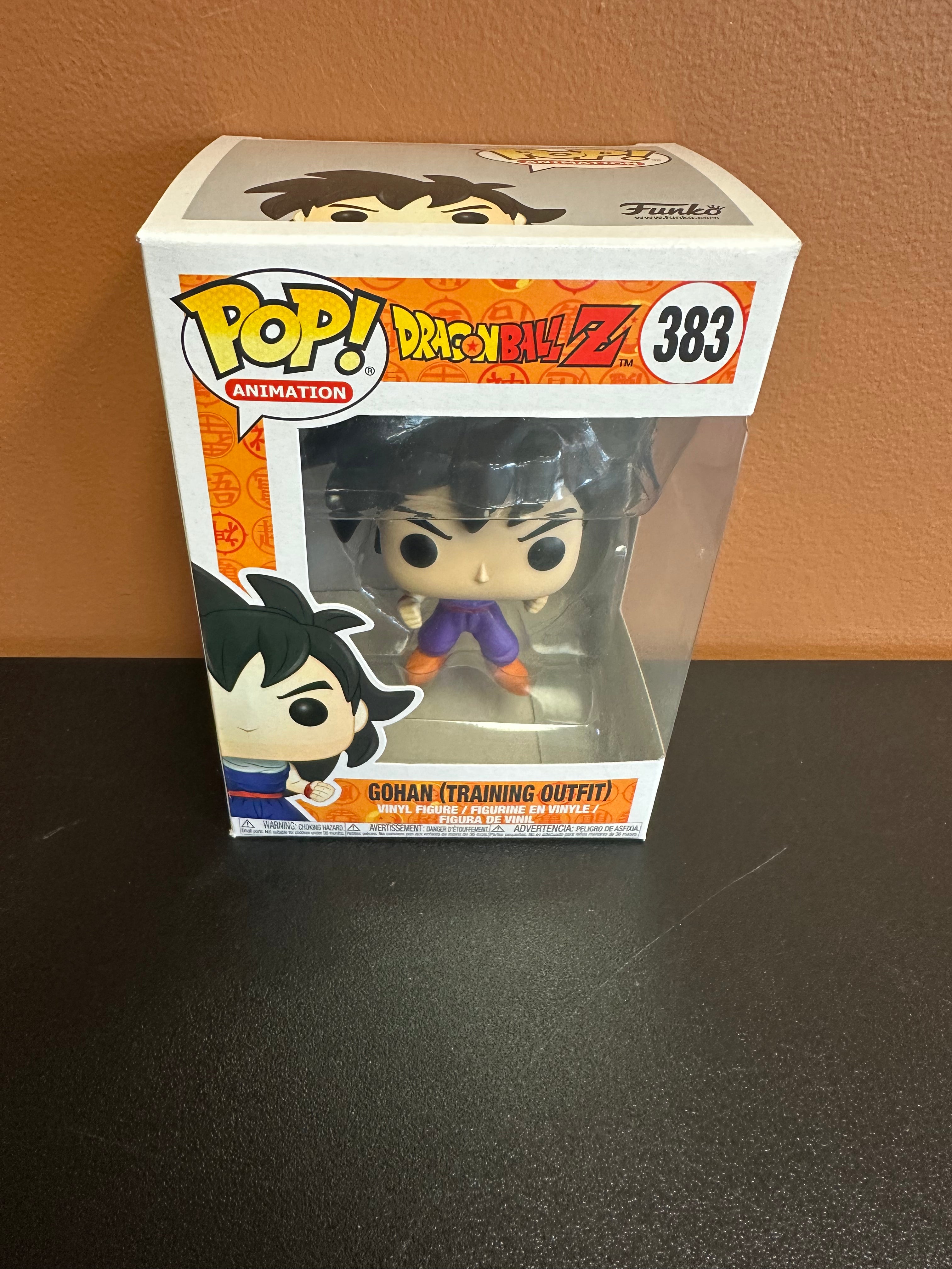 FUNKO POP DRAGONBALL Z GOHAN (TRAINING OUTFIT) 383