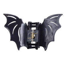 Load image into Gallery viewer, Bat Hair Claw Clip Black