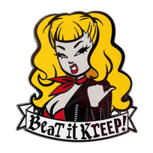 Load image into Gallery viewer, Traci Lords Beat It Kreep Viva Enamel Pin