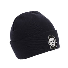 Load image into Gallery viewer, John Carpenter’s Halloween Michael Myers Navy Cuff Beanie