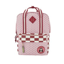 Load image into Gallery viewer, Demon Slayer Logo Cotton Canvas Women's Pink Mini Backpack