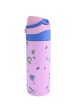 Load image into Gallery viewer, Hello Kitty & Friends All-Over Character Print Pink 24 Oz Stainless Steel Water Bottle