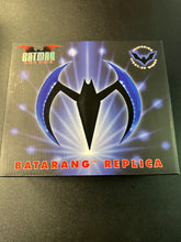 Load image into Gallery viewer, NECA BATMAN BEYOND BATARANG REPLICA LIGHT UP WINGS SIGNED BY WILL FRIEDLE