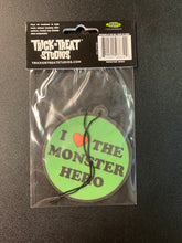 Load image into Gallery viewer, THE TOXIC AVENGER - I LOVE THE MONSTER HERO FEAR FRESHENER