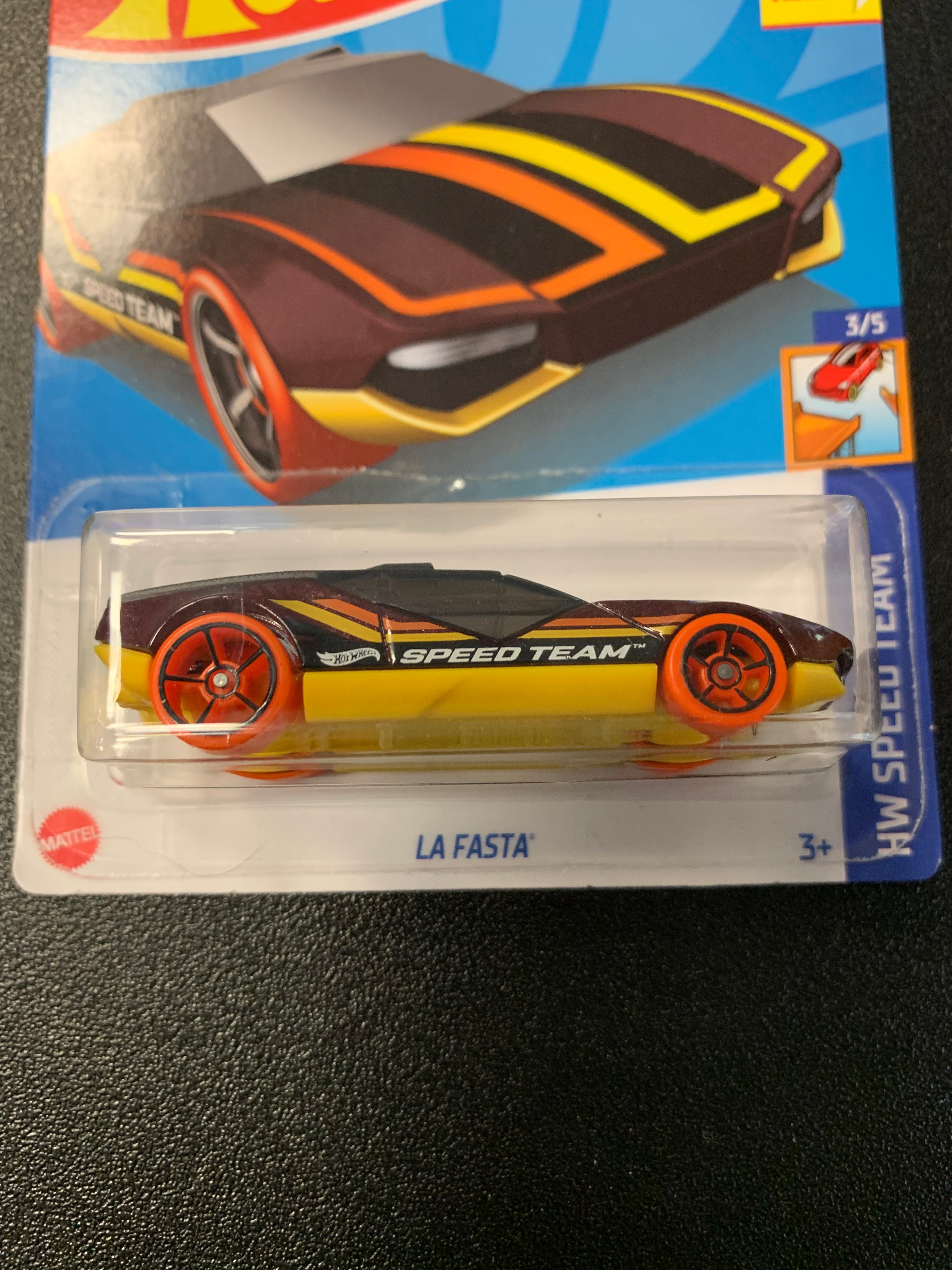 HOT WHEELS SPEEDTEAM LA FASTA 3 5 48 250 Hitchhiker Toys