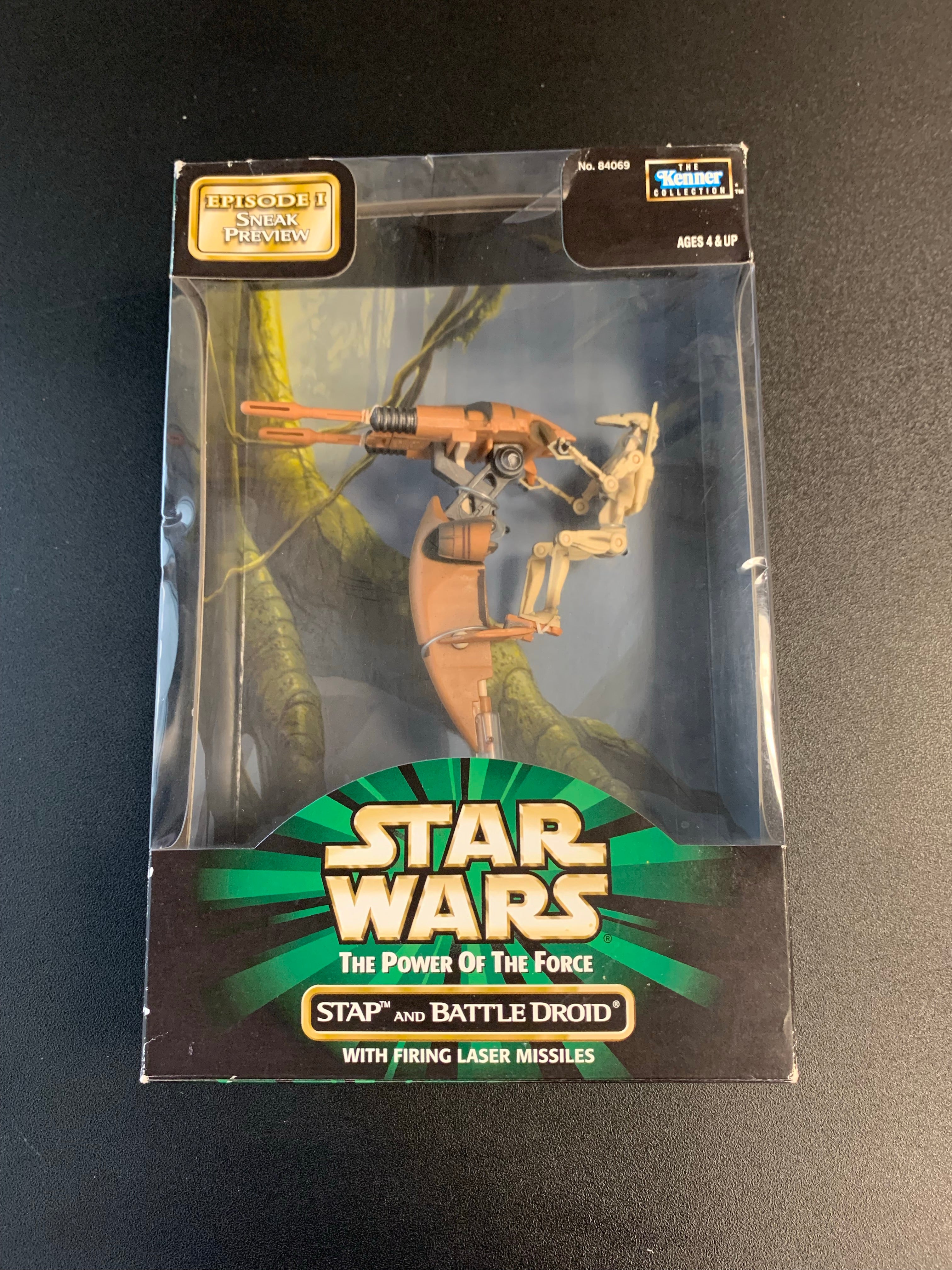 Review and photos of Star Wars S.T.A.P., Battle Droid action